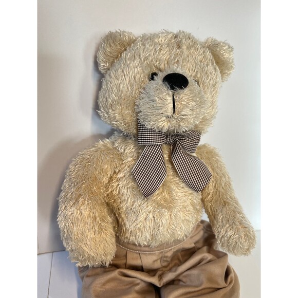 Khaki Pants Plush Bear w/ original tag (Bx Bear) - Picture 2 of 8